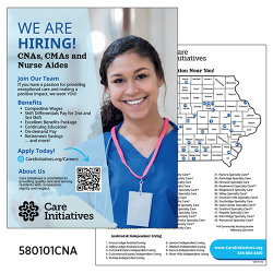 CNA, CMA, Nurse Aid Roles (pkg of 25)