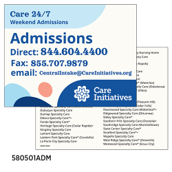 Referrals & Admissions (pkg of 25)