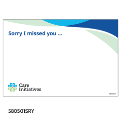 Sorry I Missed You (pkg of 25)