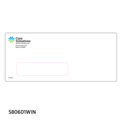 #10 Window Envelopes (Care Initiatives Logo) - pkg of 250