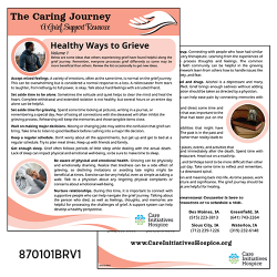 Bereavement Mailer: Healthy Ways to Grieve (pkg of 25)