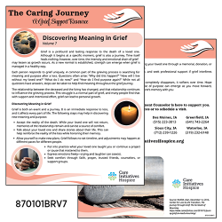 Bereavement Mailer: Discovering Meaning of Grief (pkg of 25)