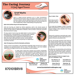 Bereavement Mailer: Grief Myths (pkg of 25)