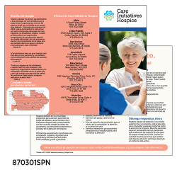 General Hospice Brochure - Spanish (pkg of 50)
