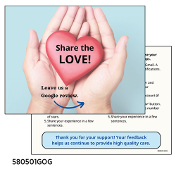 Google Review Card (pkg of 25)