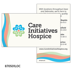 Hospice Locations Card (pkg of 250)