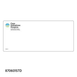 #10 Standard Envelopes (Hospice Logo) - pkg of 250