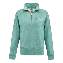 J. America Women's Electric Fleece Quarter-Zip (Care Initiatives Logo)