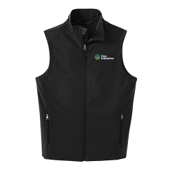 Port Authority Men's Core Soft Shell Vest (Care Initiatives Logo)